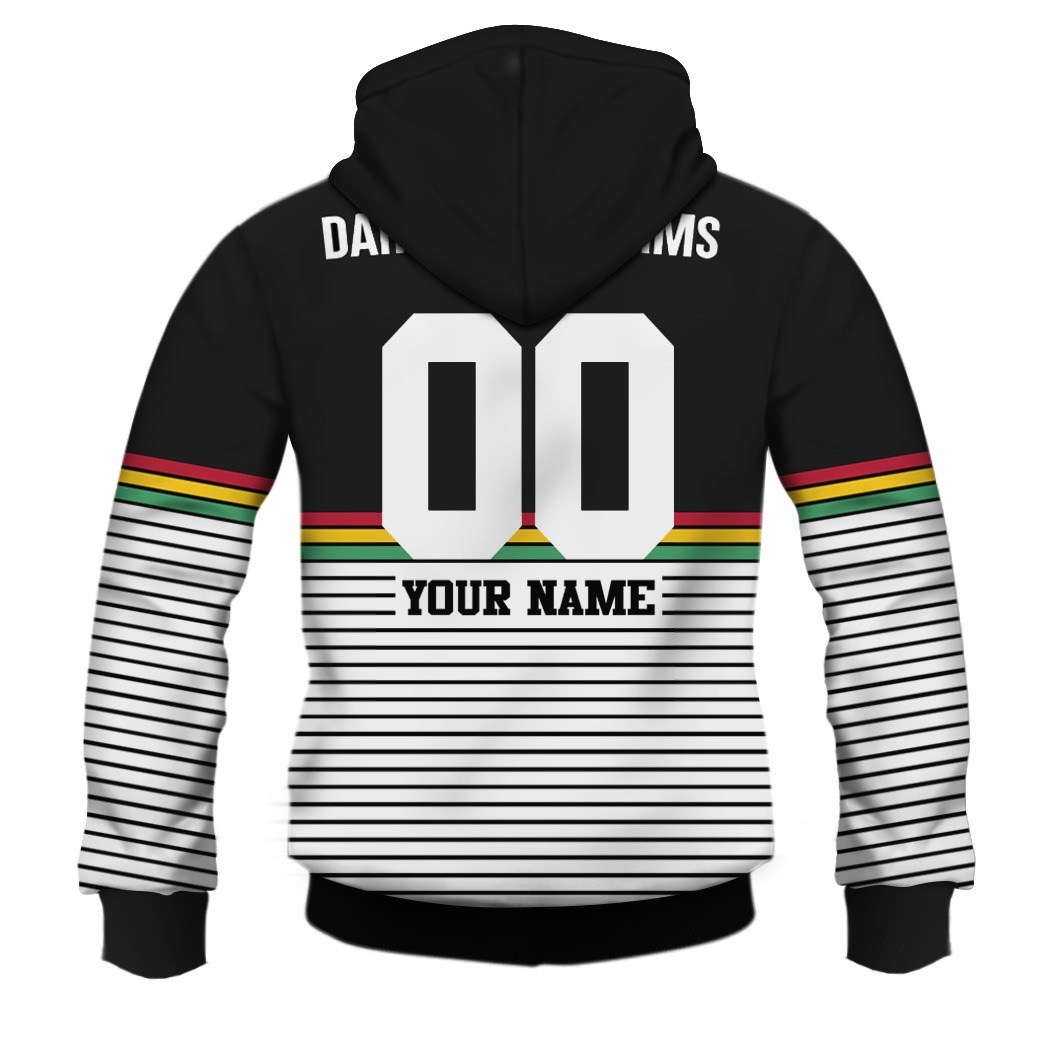 NRL Penrith Panthers Custom Name Number Vintage Retro 1991 Jersey Pullover Hoodie NRL Penrith Panthers Custom Name Number Vintage Retro 1991 Jersey Pullover Hoodie