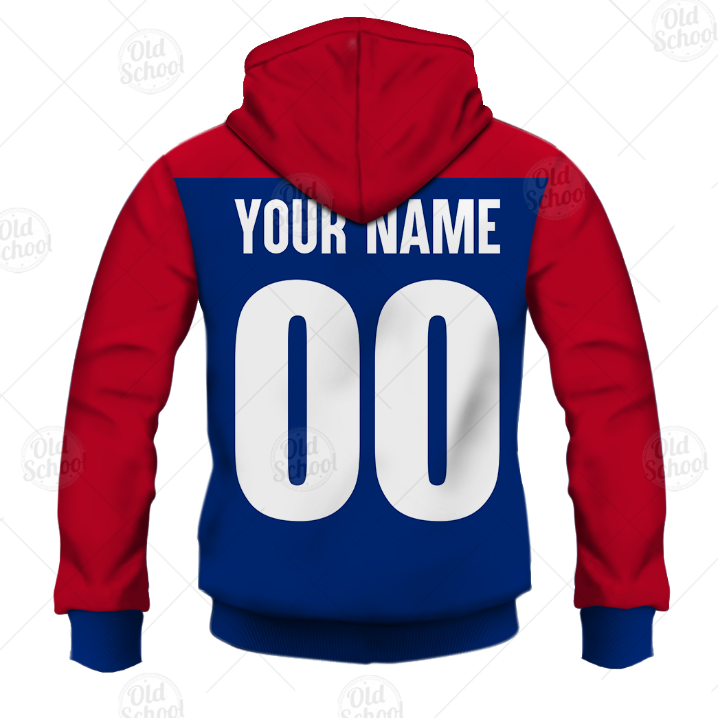 AFL Melbourne Demons Custom Name Number Vintage Heritage 1986 Guernsey Pullover Hoodie AFL Melbourne Demons Custom Name Number Vintage Heritage 1986 Guernsey Pullover Hoodie