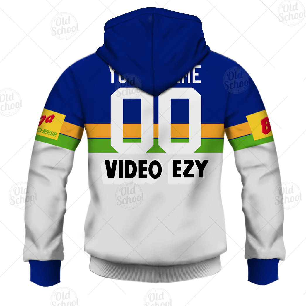 NRL Canberra Raiders Custom Name Number 1992 Great Britain Tour Vintage Retro Jersey Pullover Hoodie