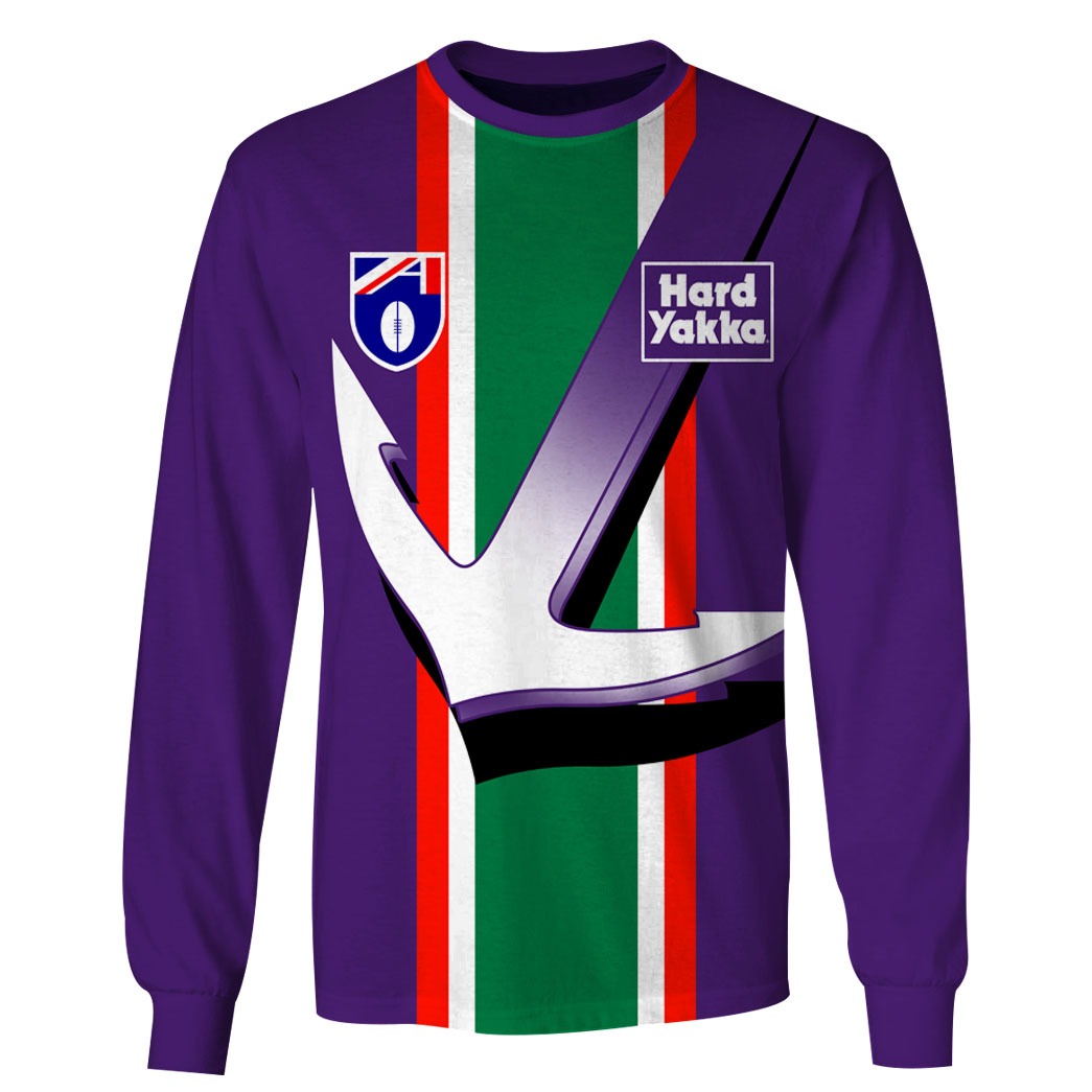 AFL Fremantle Dockers Custom Name Number 1996 Vintage Guernsey Sweatshirt