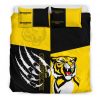AFL Richmond Tigers Black Yellow Doona Cover