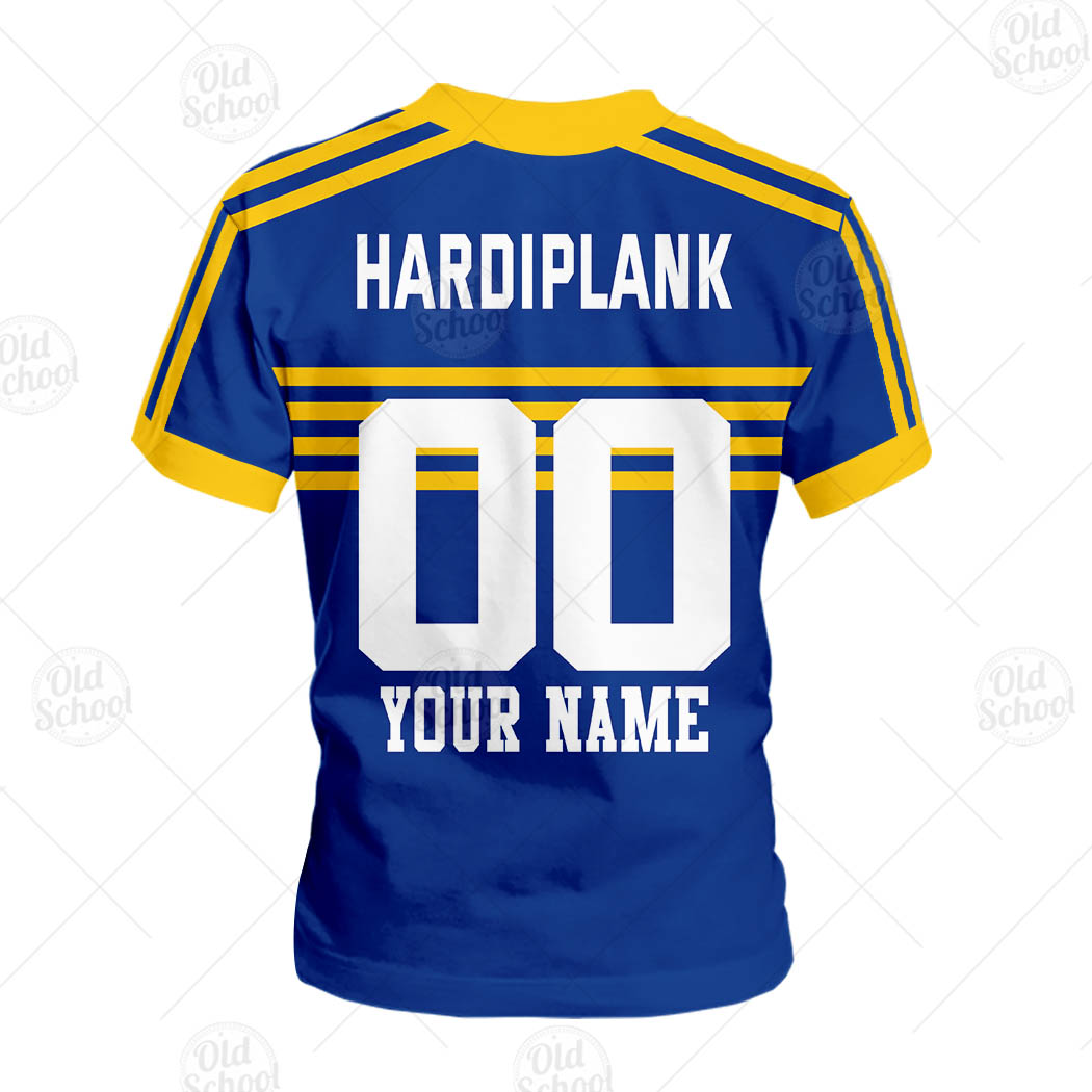 NRL Parramatta Eels Custom Name Number 1982 Vintage Retro Jersey Kids T-Shirt NRL Parramatta Eels Custom Name Number 1982 Vintage Retro Jersey Kids T-Shirt