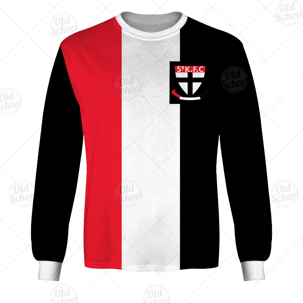 AFL St Kilda Saints Custom Name Number Vintage 1966 Guernsey Sweatshirt