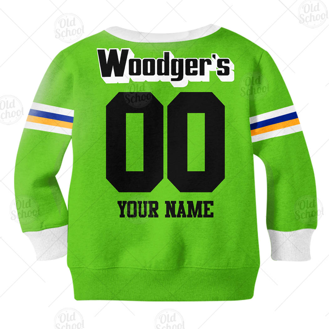 NRL Canberra Raiders Custom Name Number 1989 Vintage Retro Heritage Jersey Kids Sweatshirt