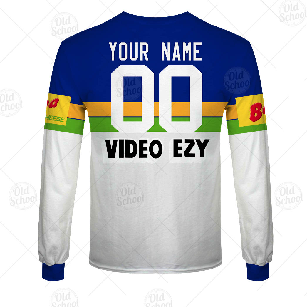 NRL Canberra Raiders Custom Name Number 1992 Great Britain Tour Vintage Retro Jersey Sweatshirt