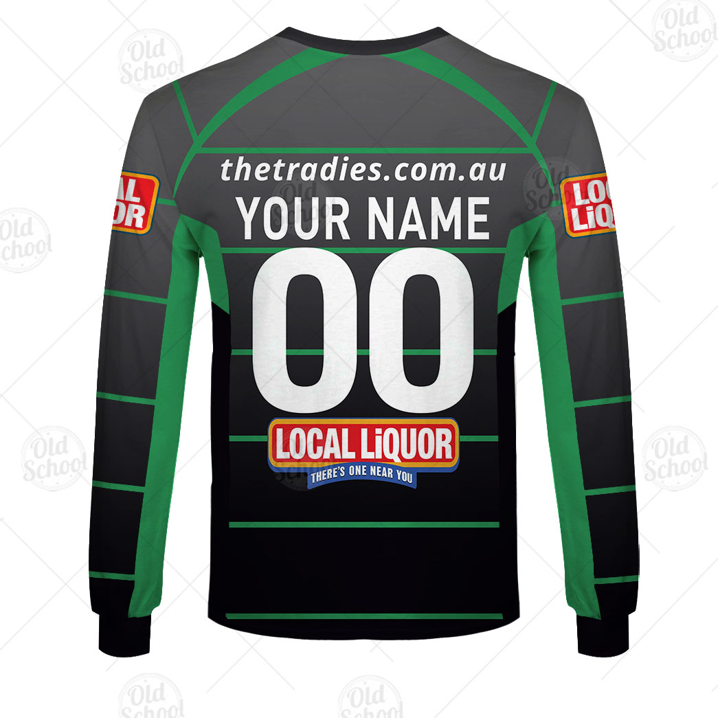 NRL Canberra Raiders Custom Name Number 2011 Vintage Retro Alternate Jersey Sweatshirt