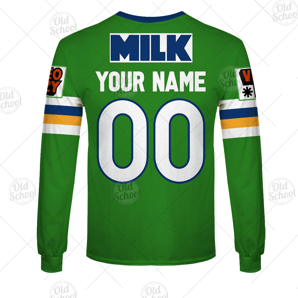 NRL Canberra Raiders Custom Name Number 1994 Vintage Sweatshirt NRL Canberra Raiders Custom Name Number 1994 Vintage Sweatshirt