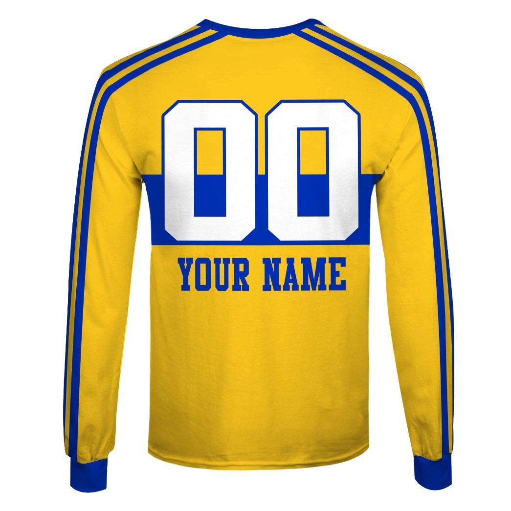 NRL Parramatta Eels Custom Name Number 1980 Vintage Retro Jersey Sweatshirt