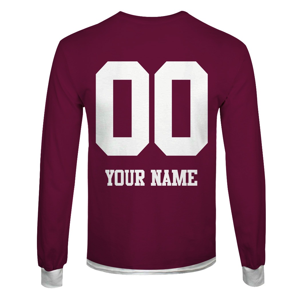 NRL Manly Warringah Sea Eagles Custom Name Number Vintage 1998 Jersey Sweatshirt