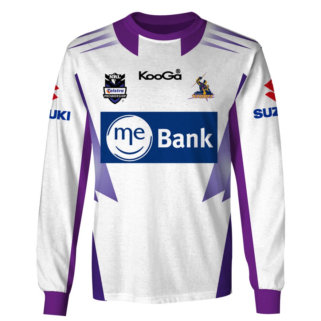 NRL Melbourne Storm Custom Name Number Vintage 2008 Away Jersey Sweatshirt NRL Melbourne Storm Custom Name Number Vintage 2008 Away Jersey Sweatshirt