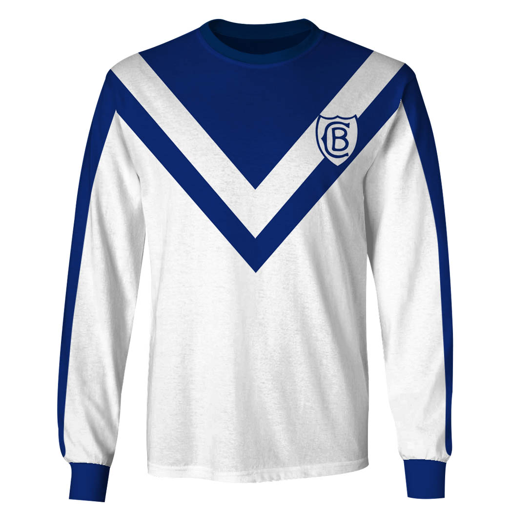 NRL Canterbury-Bankstown Bulldogs Custom Name Number Vintage Retro Jersey 1967 Sweatshirt