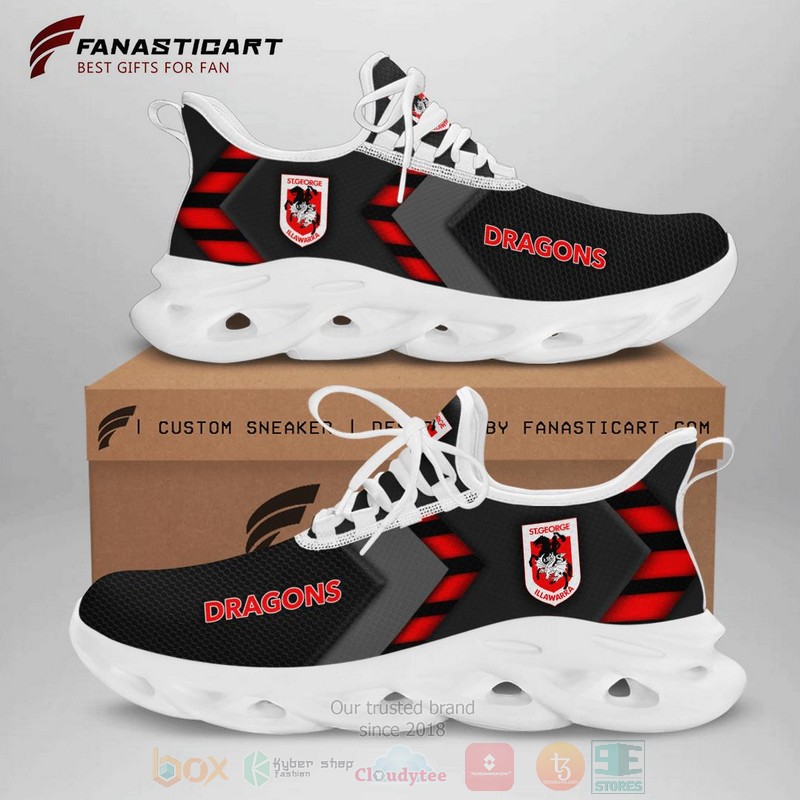 NRL St. George Illawarra Dragons Max Soul Shoes V3 NRL St. George Illawarra Dragons Max Soul Shoes V3