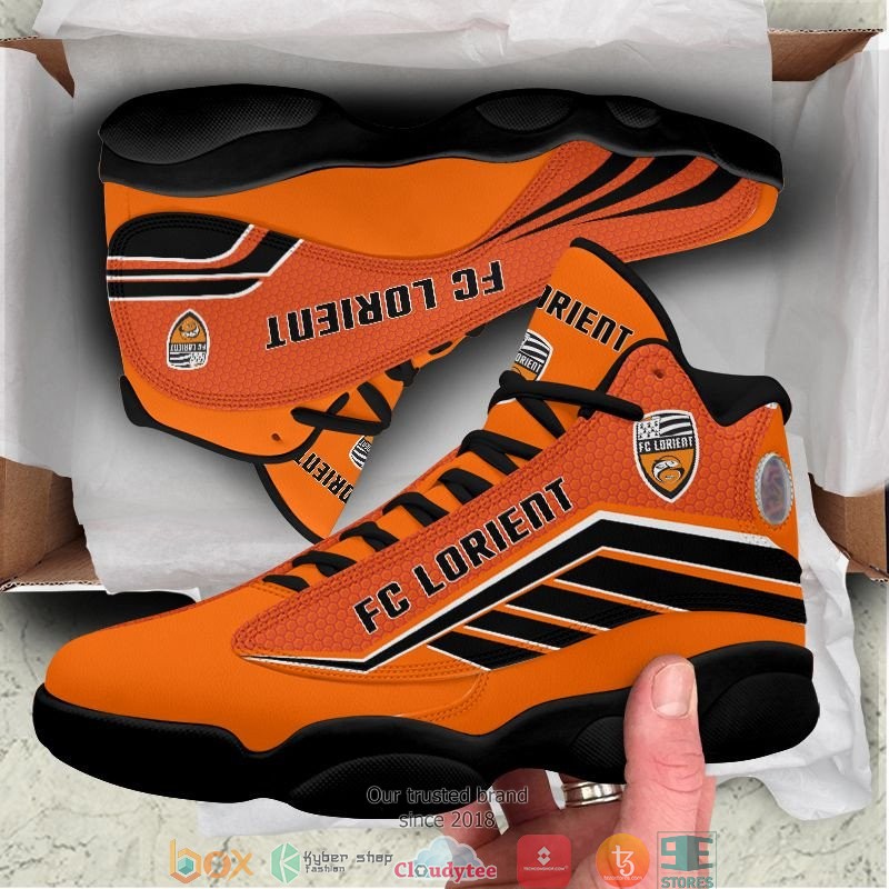 FC Lorient Orange Air Jordan 13 Shoes FC Lorient Orange Air Jordan 13 Shoes