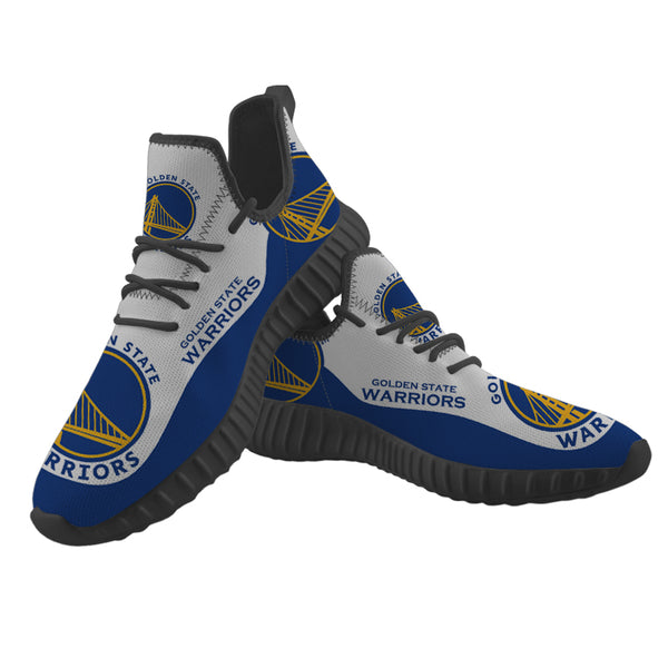 NBA Golden State Warriors Blue White Reze Sneakers