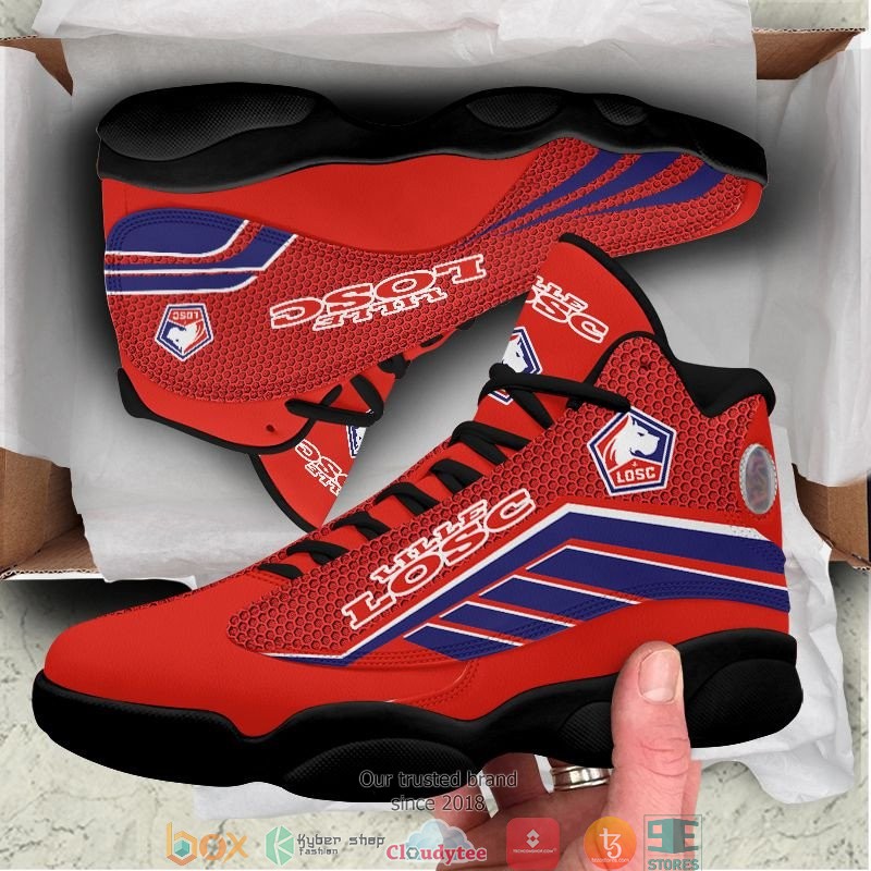 LOSC Lille Red Air Jordan 13 Shoes LOSC Lille Red Air Jordan 13 Shoes