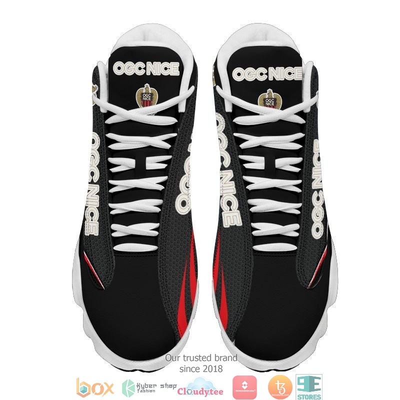 OGC Nice Black Air Jordan 13 Shoes
