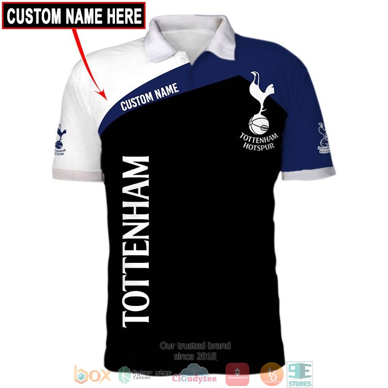 Tottenham Hotspur FC Custom Name Polo Shirt