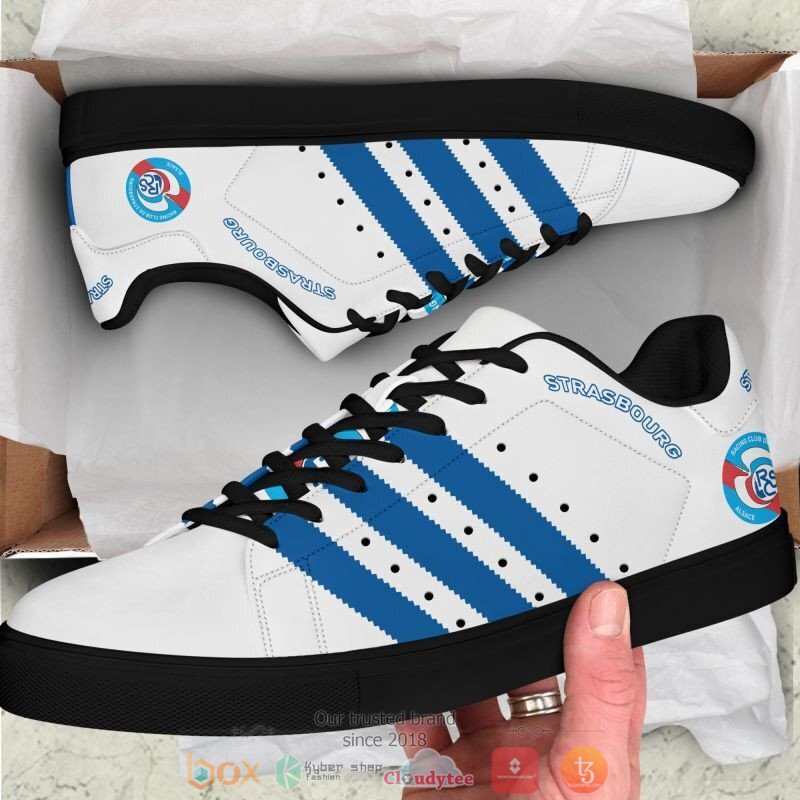 RC Strasbourg Alsace White Stan Smith Shoes V2 RC Strasbourg Alsace White Stan Smith Shoes V2
