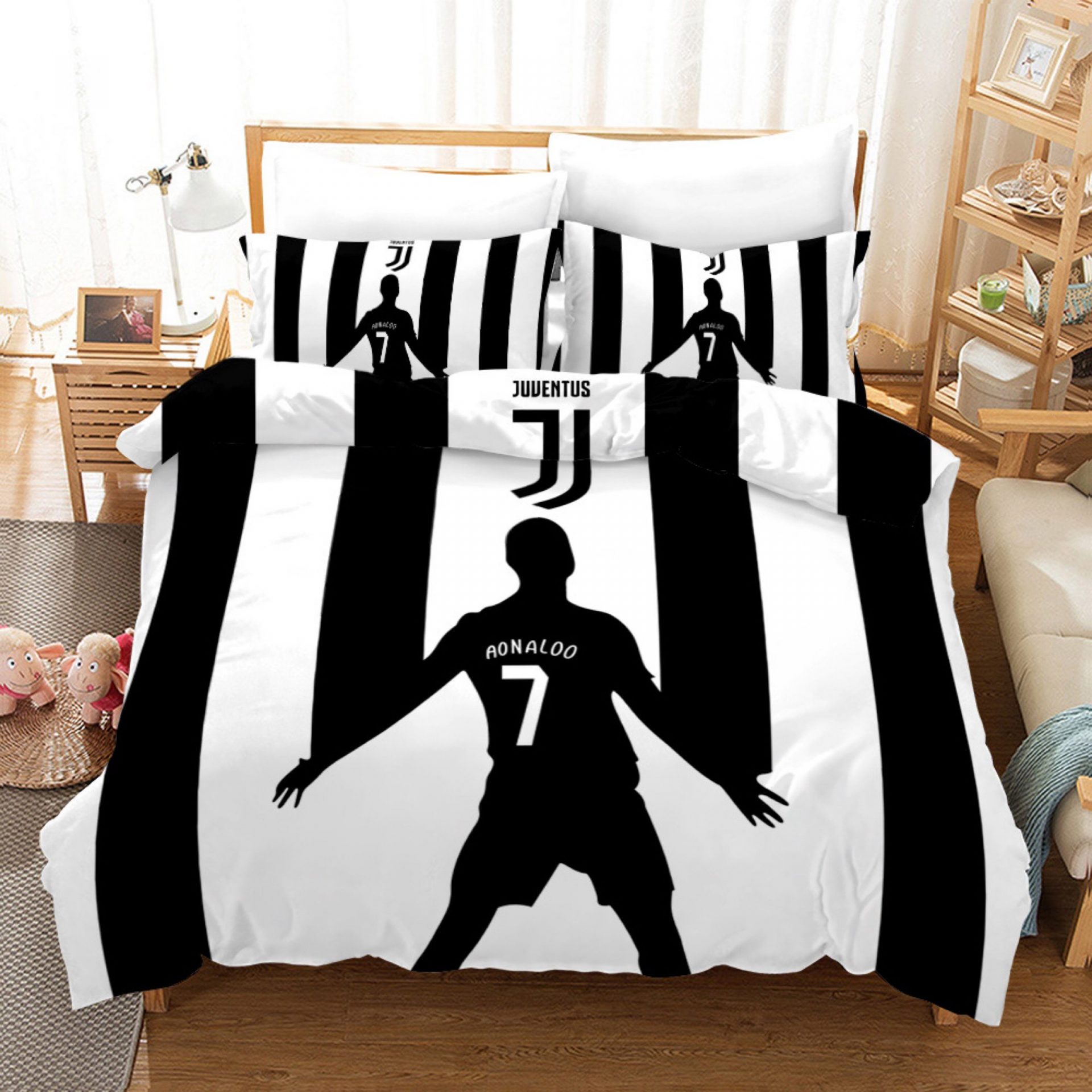 Juventus FC CR7 Edition Bedding Set Juventus FC CR7 Edition Bedding Set