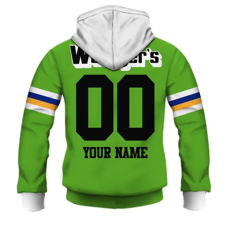 NRL Canberra Raiders Custom Name Number 1989 Vintage Retro Heritage Jersey Pullover Hoodie