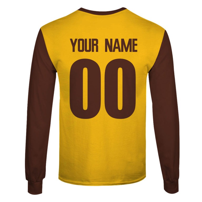 AFL Hawthorn Hawks Custom Name Number 90s Vintage Retro Guernsey Sweatshirt AFL Hawthorn Hawks Custom Name Number 90s Vintage Retro Guernsey Sweatshirt