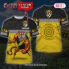 AFL Richmond Tigers Custom Name Indigenous Mascot T-Shirt