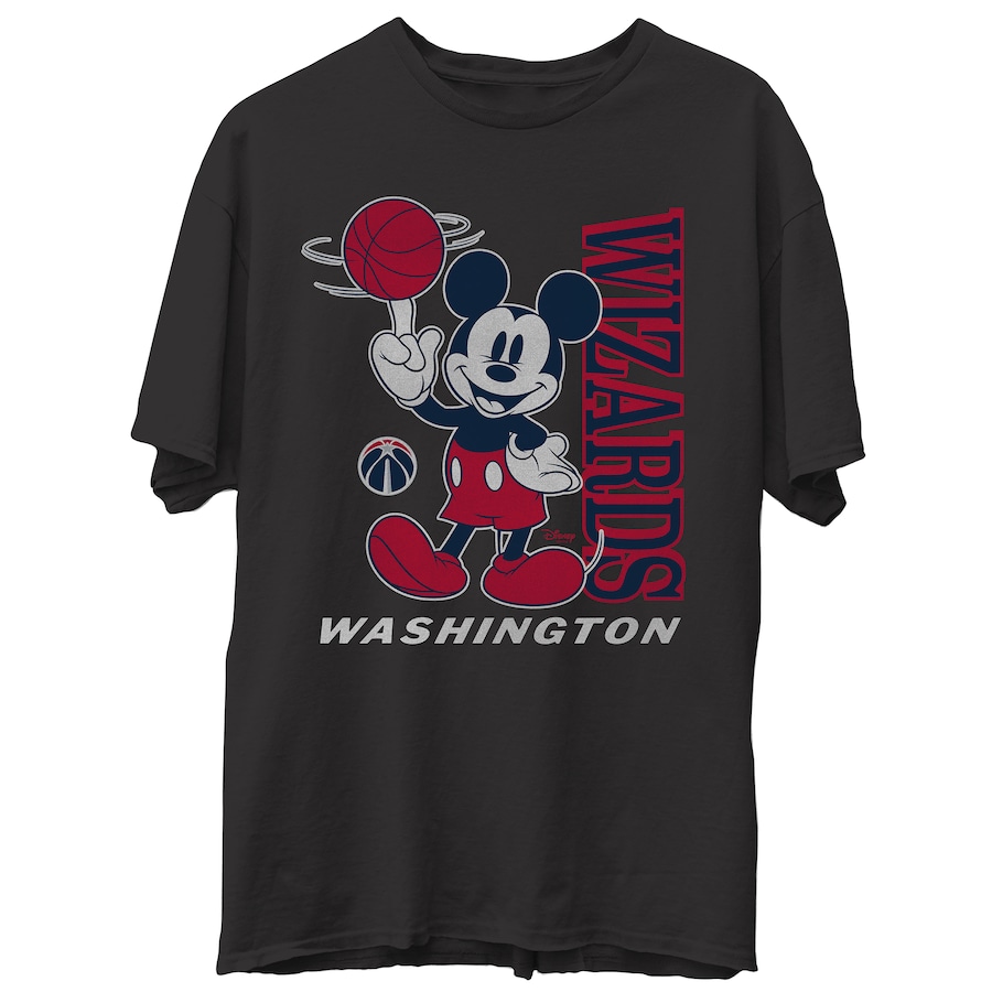 NBA Washington Wizards Black Disney Vintage Mickey T-Shirt NBA Washington Wizards Black Disney Vintage Mickey T-Shirt