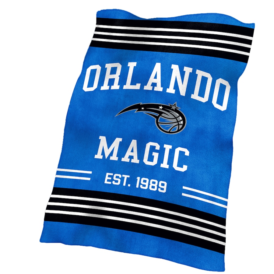 NBA Orlando Magic Blue Black Fleece Blanket