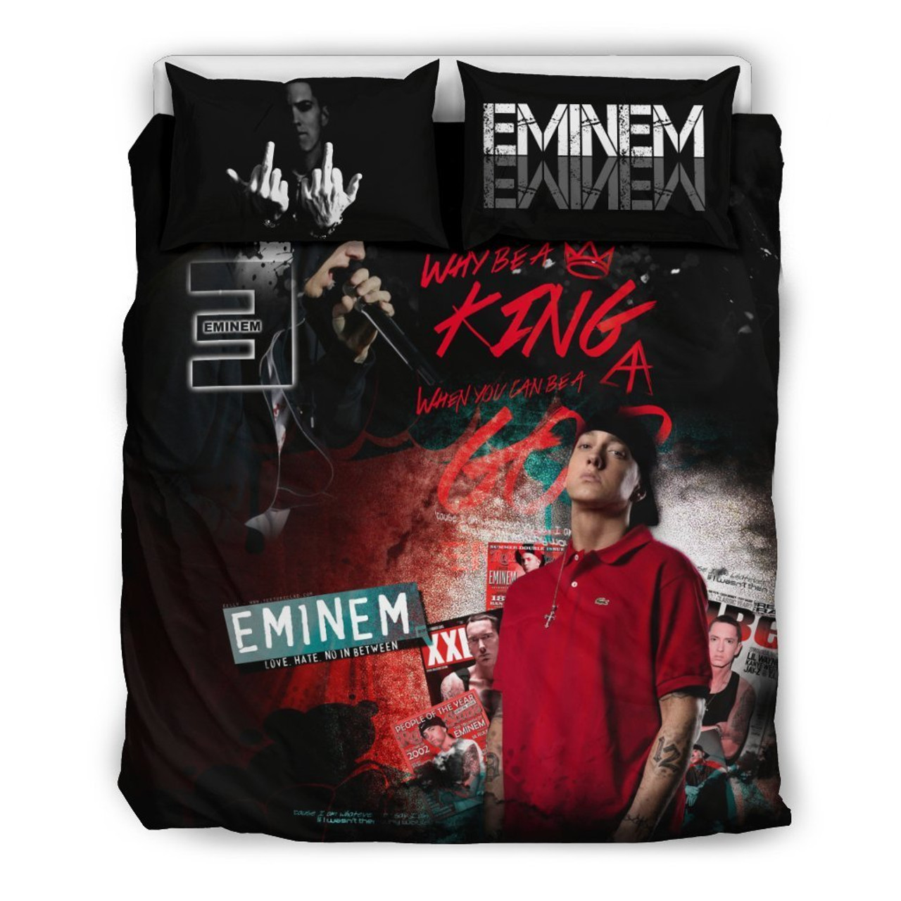 Eminem Limited Edition Bedding Set Eminem Limited Edition Bedding Set