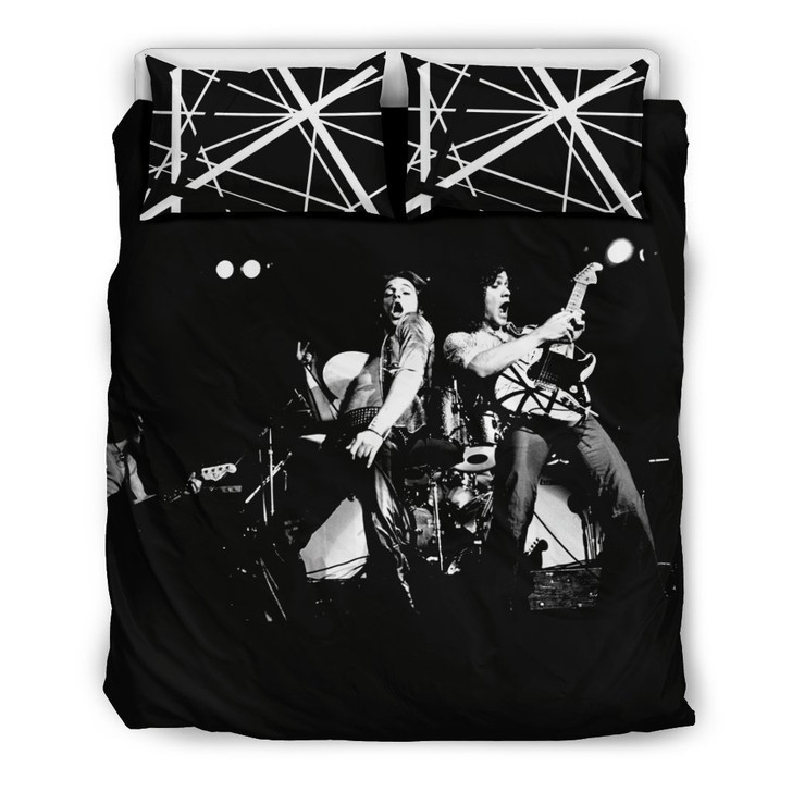 Van Halen Black Bedding Set