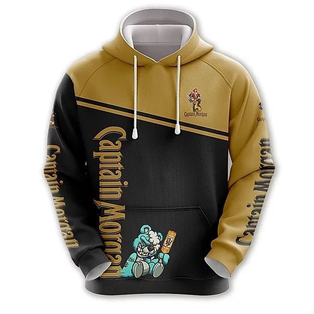 Captain Morgan Black Pullover Hoodie Captain Morgan Black Pullover Hoodie