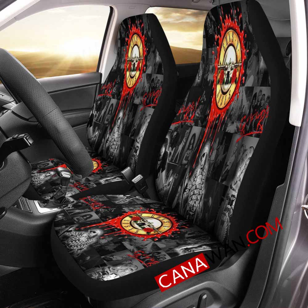 Guns N’ Roses Special Design Car Seat Covers