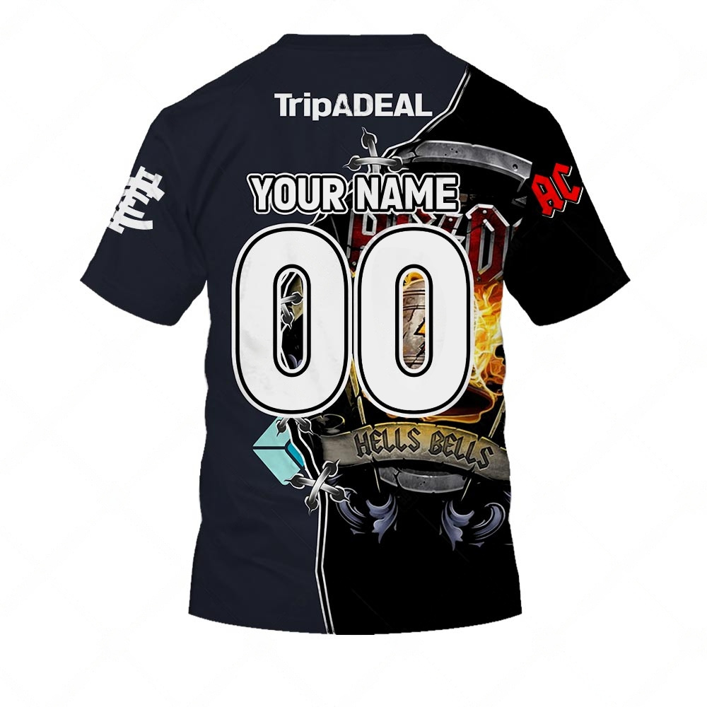 AFL Carlton Blues AC/DC Mix Custom Name Number 2023 Home Guernsey T-Shirt AFL Carlton Blues AC/DC Mix Custom Name Number 2023 Home Guernsey T-Shirt