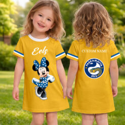 Parramatta Eels – Girls Dress Minnie with Custom Name
