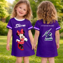 Melbourne Storm – Girls Dress Minnie with Custom Name