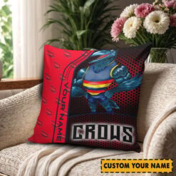 Adelaide Crows – Square Pillow Case Dreamy Edition with Your Name