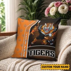 Wests Tigers – Square Pillow Case Premium Edition with Your Name