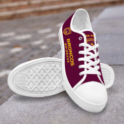 Brisbane Broncos – Low Top Shoes Limited Edition with Your Name