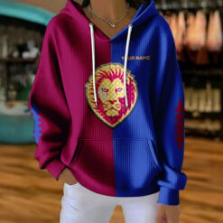 Brisbane Lions – Women Hoodie Signature Edition with Your Name