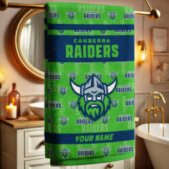Canberra Raiders – Bath Towel Limited Edition with Your Name