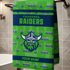 Canberra Raiders – Bath Towel Limited Edition with Your Name
