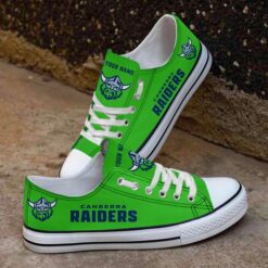 Canberra Raiders – Low Top Shoes Limited Edition with Your Name