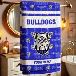 Canterbury-Bankstown Bulldogs – Bath Towel Limited Edition with Your Name
