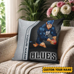 Carlton Blues – Square Pillow Case Dreamy Edition with Your Name