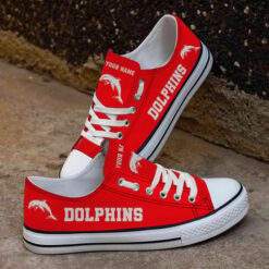 Dolphins – Low Top Shoes Limited Edition with Your Name