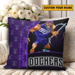 Fremantle Dockers – Square Pillow Case Dreamy Edition with Your Name