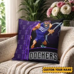 Fremantle Dockers – Square Pillow Case Dreamy Edition with Your Name