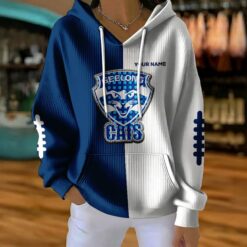 Geelong Cats – Women Hoodie Signature Edition with Your Name