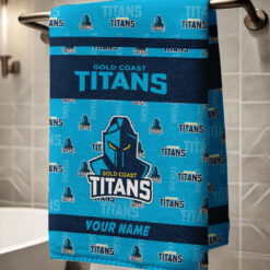 Gold Coast Titans – Bath Towel Limited Edition with Your Name