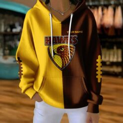 Hawthorn Hawks – Women Hoodie Signature Edition with Your Name